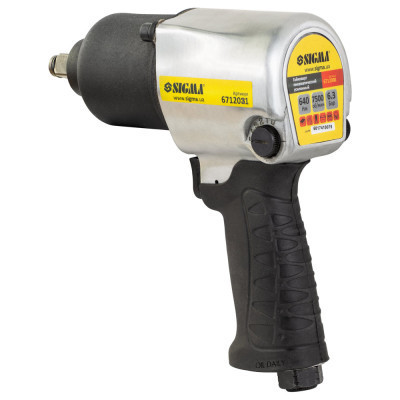 Гайковерт Sigma 1/2" с набором насадок, кейс (6712031) Винница - изображение 10