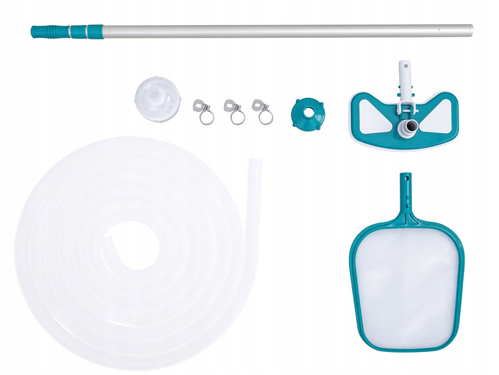 Набір для чищення дна басейну і верхнього шару води пилосос + сачок Bestway (58234) Нововолинськ - фото 4