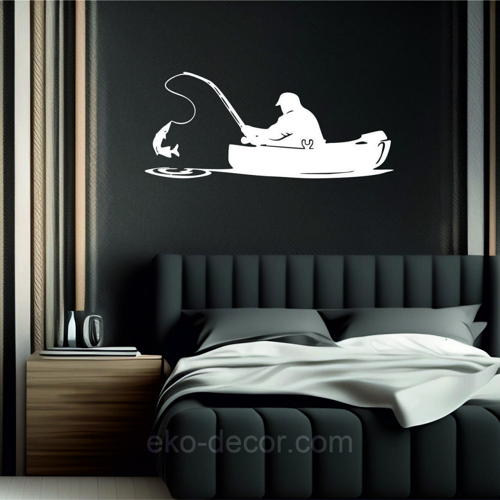 Декоративне настінне Панно «Рибак», Декор на стіну Київ - фото 2