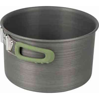 Набір туристичного посуду Bo-Camp Explorer 4 Pieces 21 Hard Anodized Grey/Green (2200241) Вінниця