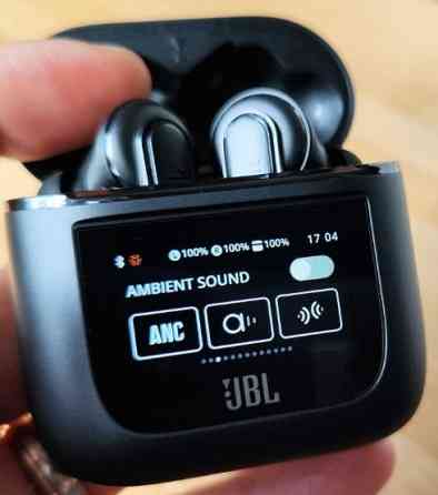 Беспроводные наушники JBL Tour Pro 2 ANC+ENC активный сенсорный экран. Киев