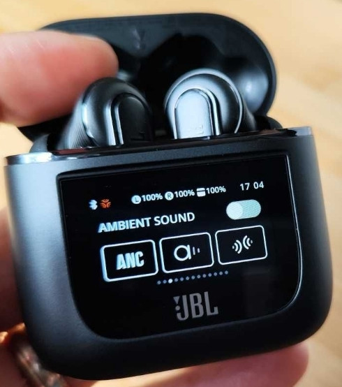 Бездротові навушники JBL Tour Pro 2 ANC+ENC активний сенсорний екран. Київ - фото 5