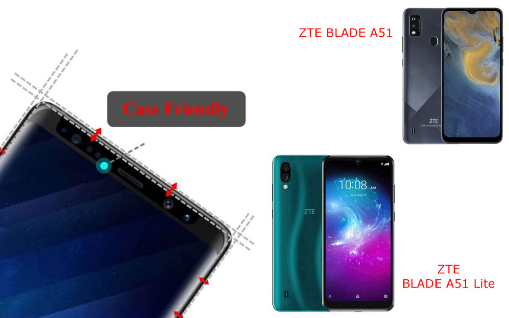 Захисне скло HyperGlass Pro для ZTE BLADE A51, BLADE A51 Lite – максимальна чутливість та захист Київ - фото 4