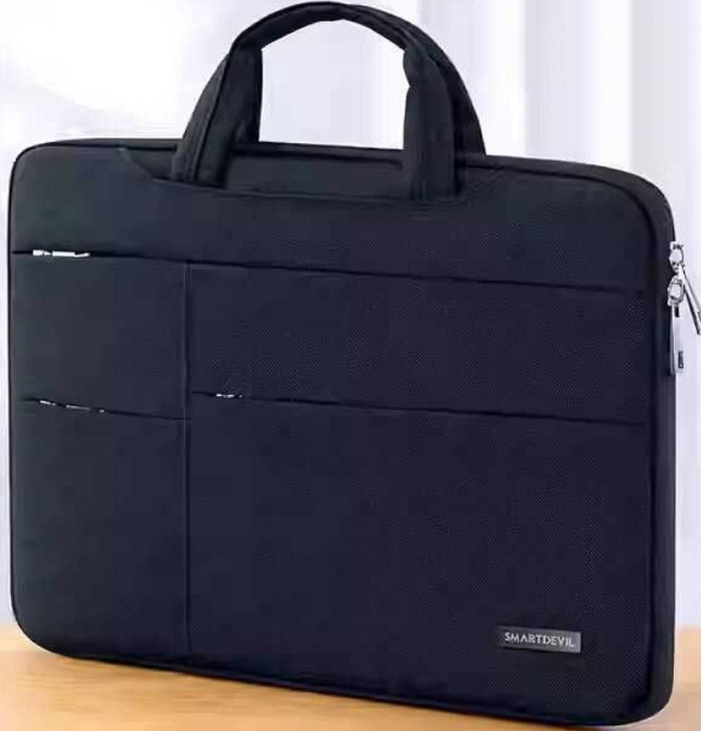 Чехол сумка для ноутбука Smartdevil до 16 дюймов, черный, качество. Киев - изображение 8