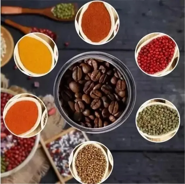 Кофемолка электрическая RAF R-7113 ножевая 4 лезвия 300Вт измельчитель из нержавеющей стали Коломыя - изображение 3