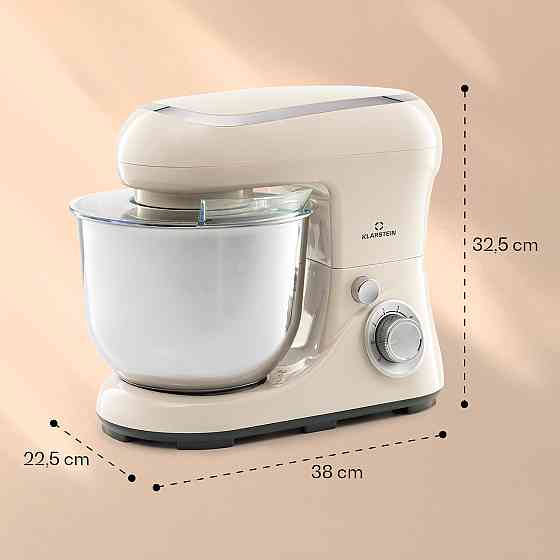 Кухонний комбайн Bella Pico 2G 1300W 1.7HP 6 рівнів 5 літрів вершків (Німеччина, читати опис) Рівне