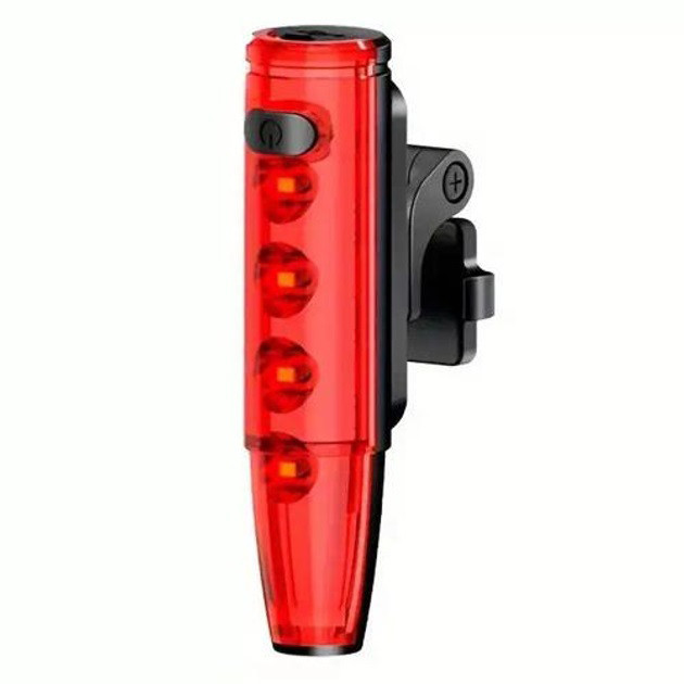 Велосипедный фонарь с сигналом LEADBIKE LD77-LS-4 LED, Мигалка для велосипеда на батарейках HJ-39 Львов - изображение 14