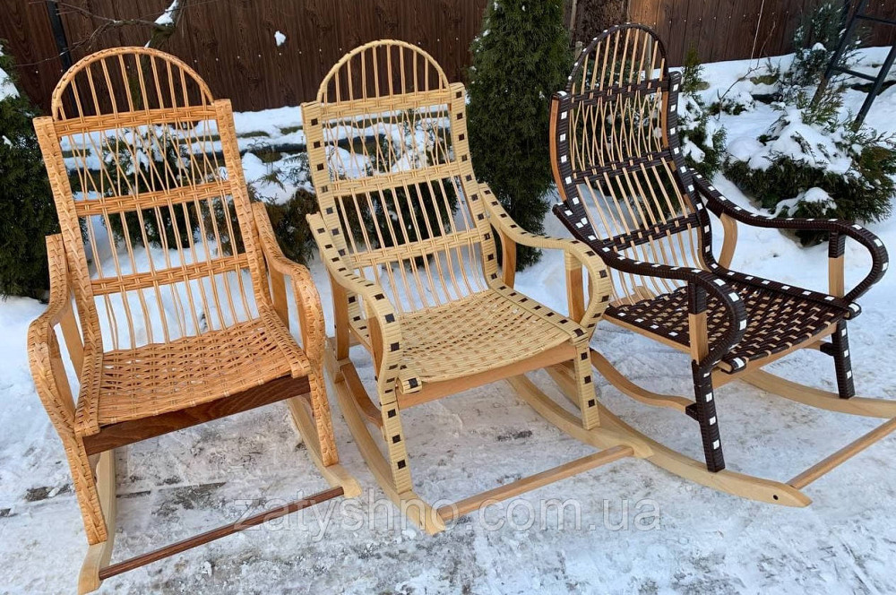Кресло-качалка из лозы  удобная Киев - изображение 1