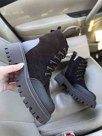 Steffe Черевики жіночі Steffe 25125 шоколадні (зима, шкіра + замша натуральна) (6116) 36 Коломия