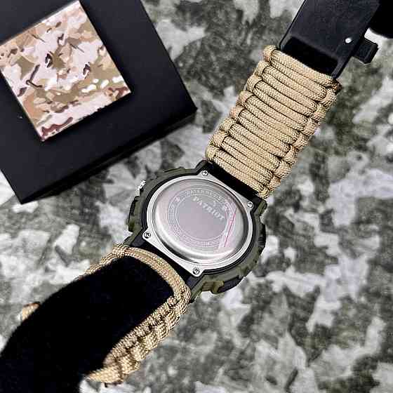 Patriot 005CMGRSU ЗСУ Зелений камуфляж Паракордовий ремінець Khaki + Коробка. SBR Київ