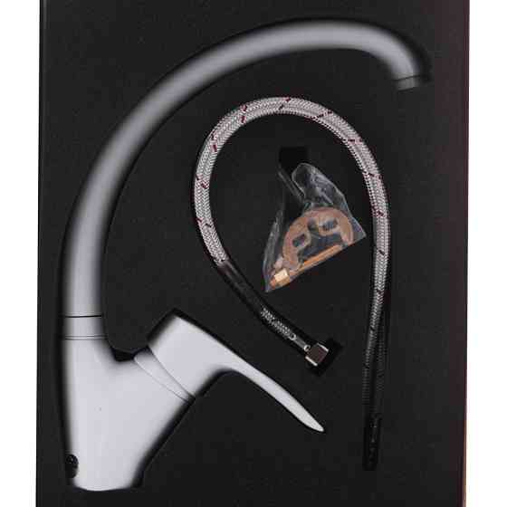 Кухонний змішувач Haiba Hansberg 011 білий HB0202 Харків