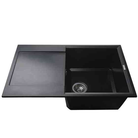 Гранітна мийка Mira KONIA чорний 790 х 500 мм Київ