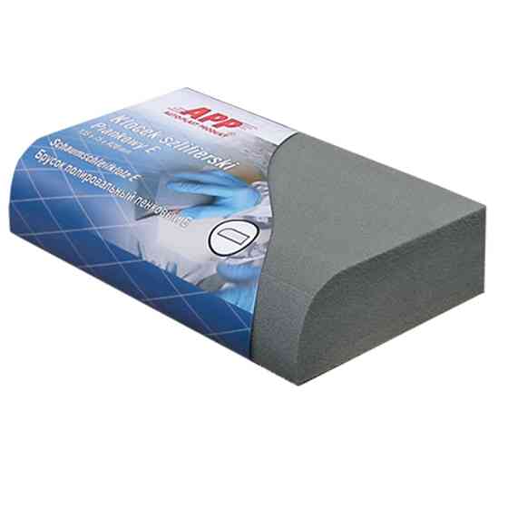 Брусок шліфувальний ручний пінний "KSP E" R20x135х75мм APP, 150207 Вінниця