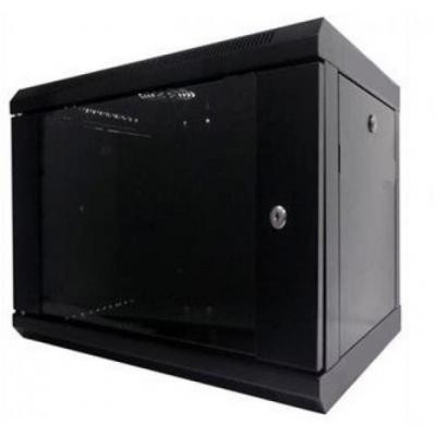 Шафа настінна Hypernet 6U 19&quot; 600x350 (WMNC-35-6U-FLAT-BLACK) Вінниця - фото 1