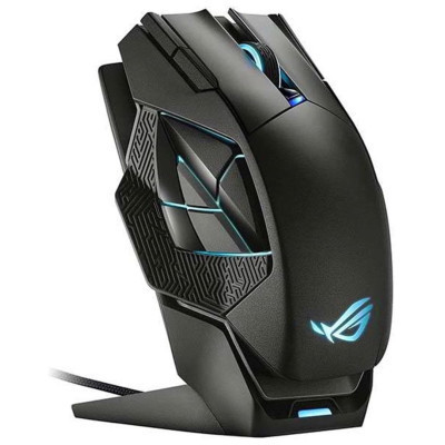 Мышка ASUS Rog Spatha X Wireless/USB Black (90MP0220-BMUA00) Винница - изображение 4