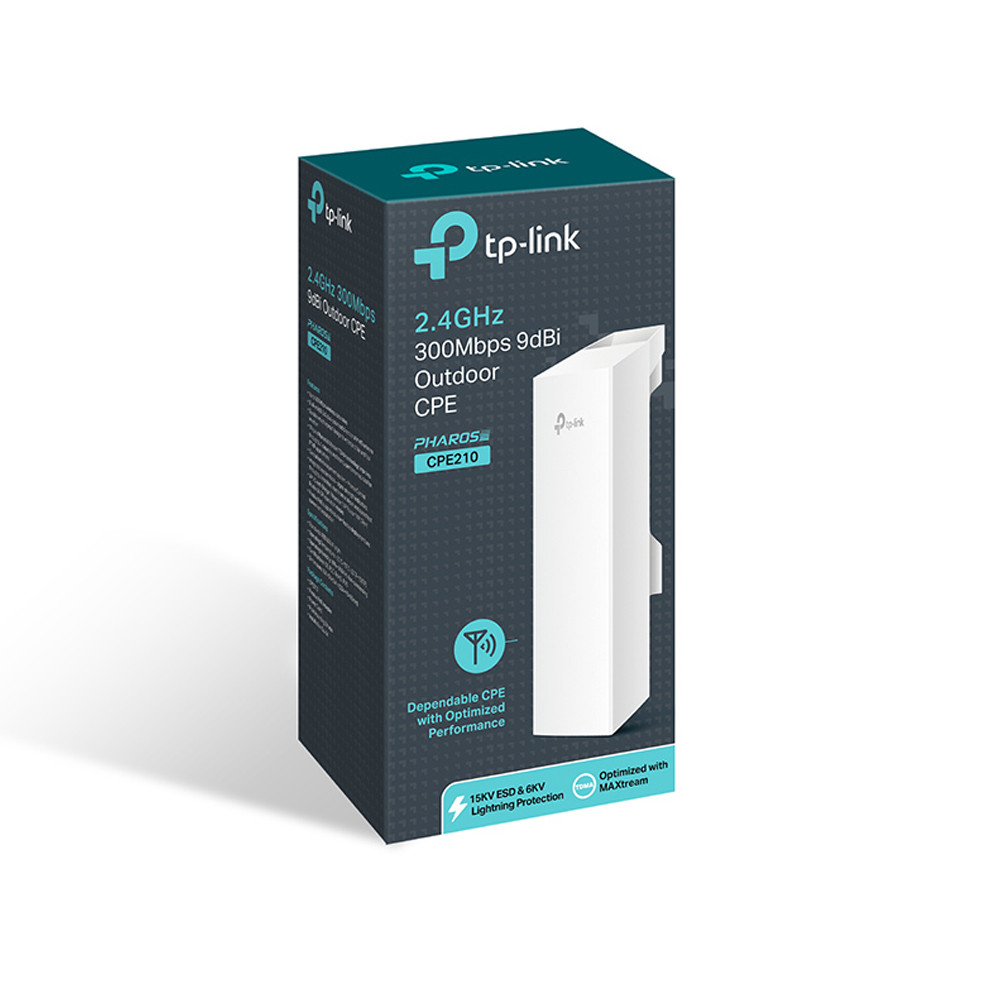 Точка доступу TP-Link CPE210 N300 Wi-Fi вулична Київ - фото 4