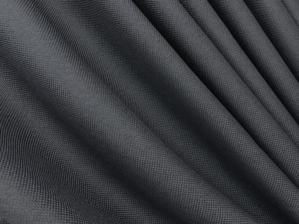 Комплект штор VR-Textil Льон Мішковина 100х270 2шт і Тюль 400х270 1161ш-1675т Графітовий з білим 71-164/2 Київ - фото 6