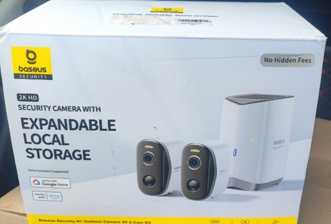 Камера відеоспостереження Baseus Security N1 Outdoor Camera 2k 2-cam. Харків - фото 1