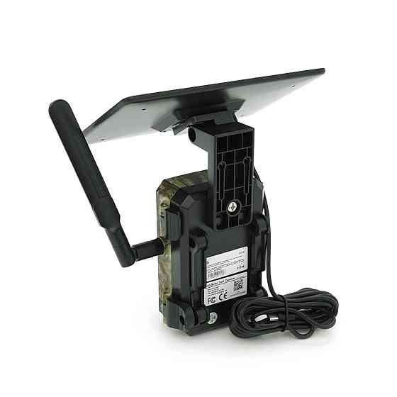 4G Фотопастка F-802 3MP-фото/3МР-відео 120 кут .слот під SD карту. Батарея 7800мА сонячна панель APP-UBOX Київ