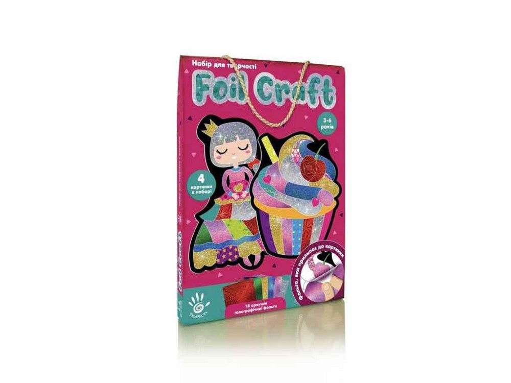Набор для творчества Foil Craft. Принцесса VT4433-11 ТМ VLADI TOYS Киев - изображение 1