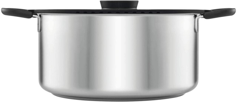 Каструля з кришкою 5 літрів Fiskars "Functional Form" (1026578) Нержавіюча сталь Нововолинськ - фото 2