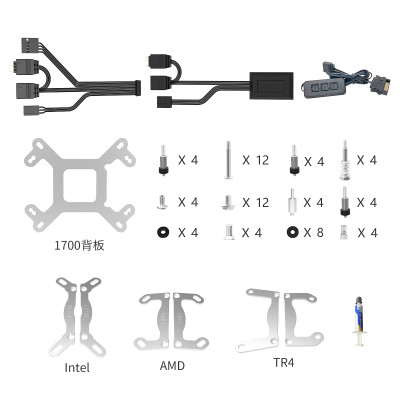 Система жидкостного охлаждения Alseye i360-B-SE (AS.02.08.0012) Винница - изображение 7