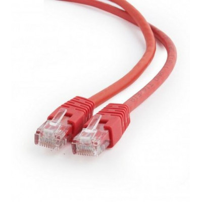 Патч-корд 2м UTP cat 6 CCA red Cablexpert (PP6U-2M/R) Винница - изображение 2