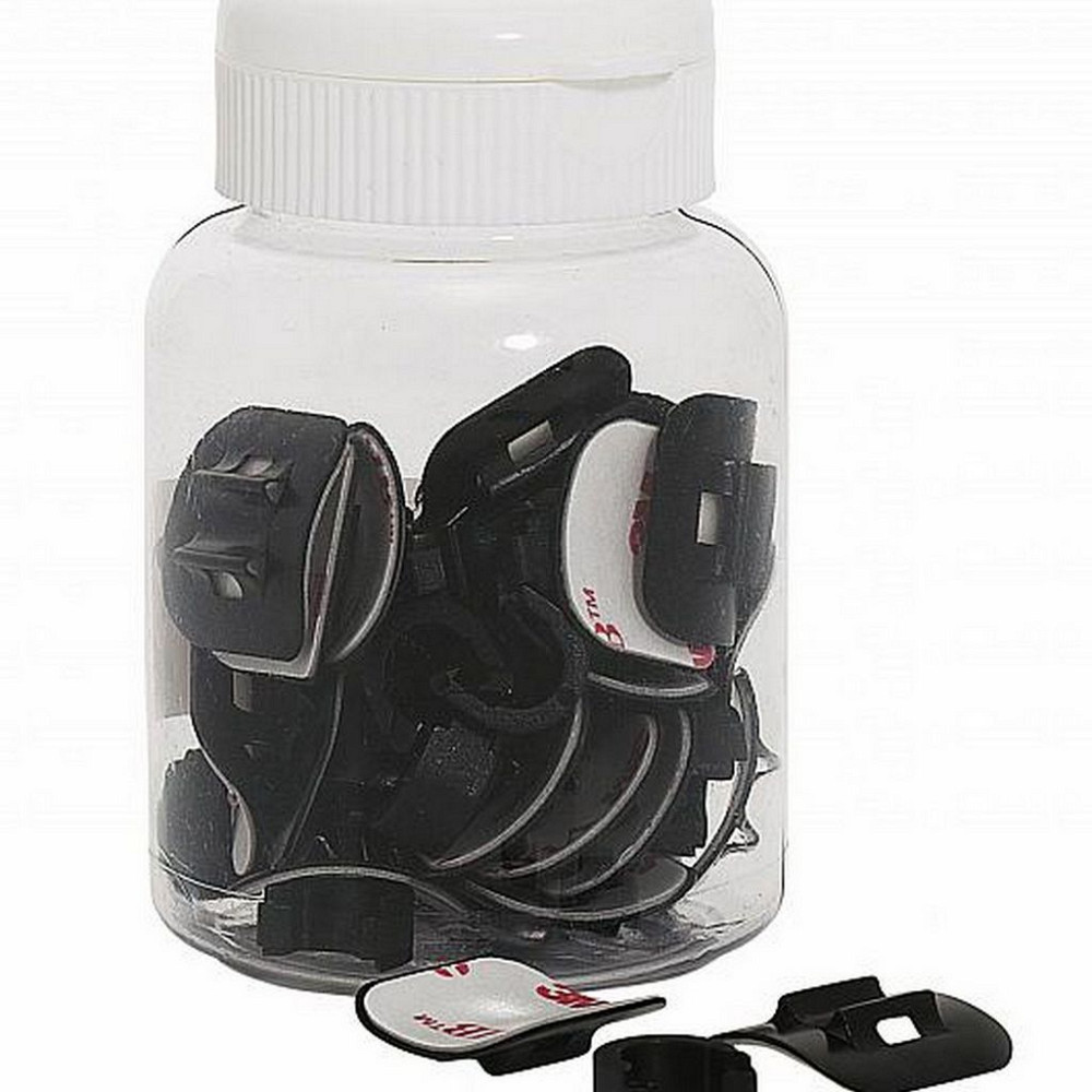 Крепеж гидролинии XLC BR-X08, 30 шт, самоклеющиеся Київ - фото 1