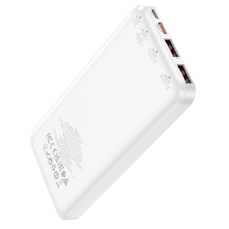 Внешний аккумулятор HOCO J101 Astute 22.5W fully compatible power bank(10000mAh) White Киев - изображение 4