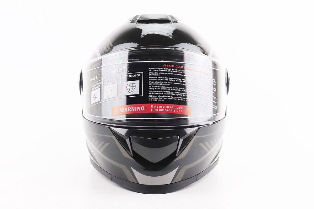 Шолом інтеграл, закритий BLD-М65 L (59-60см), ЧОРНО-СІРИЙ Киев - изображение 4