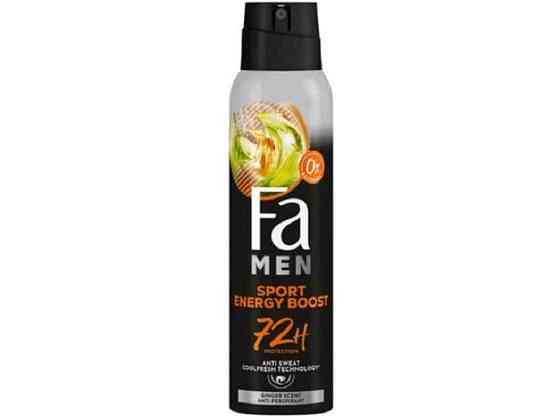 Дезодорант (Аэрозоль) мужской 150г Sport ENERGY BOOS ТМ FA Solmir Киев