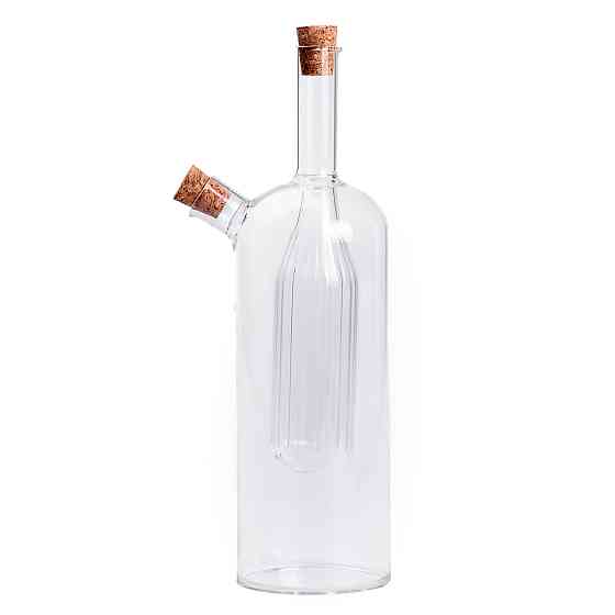 Yiwu Скляна пляшка подвійна для олії та оцту 2в1 500 мл HP-34-13 Коломия