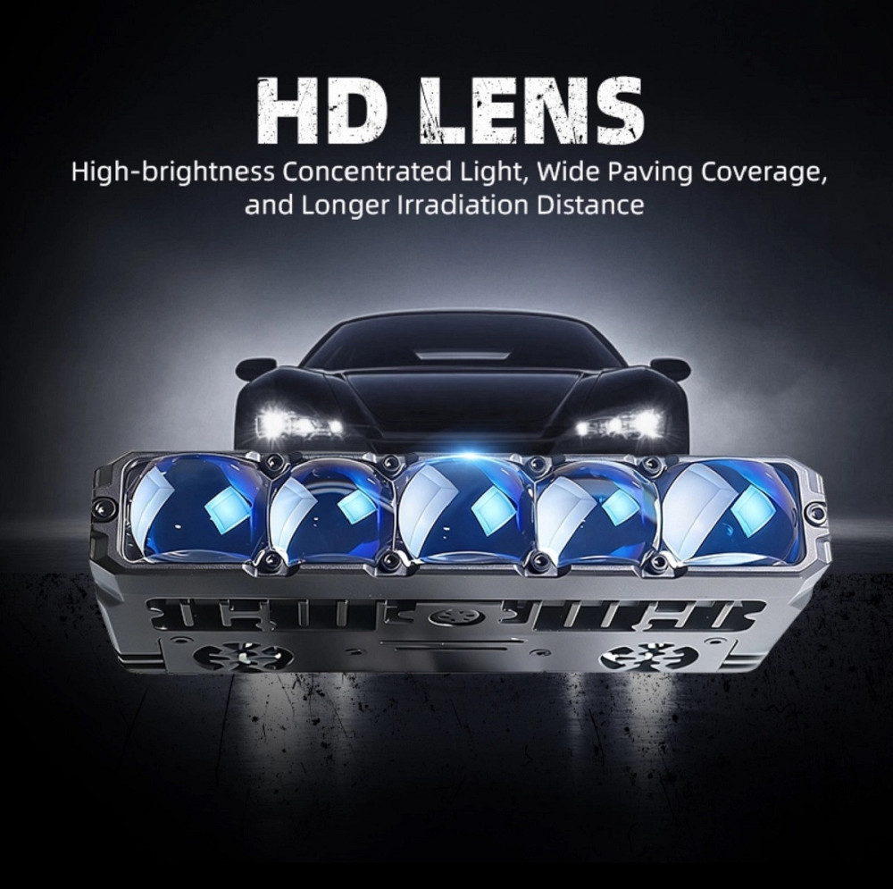 Комплект Bi-LED модулів Sanvi S500W+Y 75/108W 12V 6000K/3000K — ближнє + дальнє світло, 2 шт Харків - фото 4
