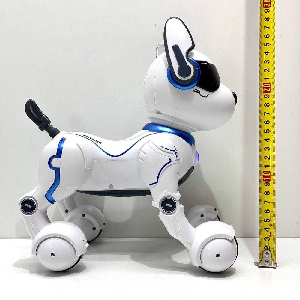 Собачка на радіокеруванні їздить реагує на голос робить трюки Білий (A001) Чернигов - изображение 6