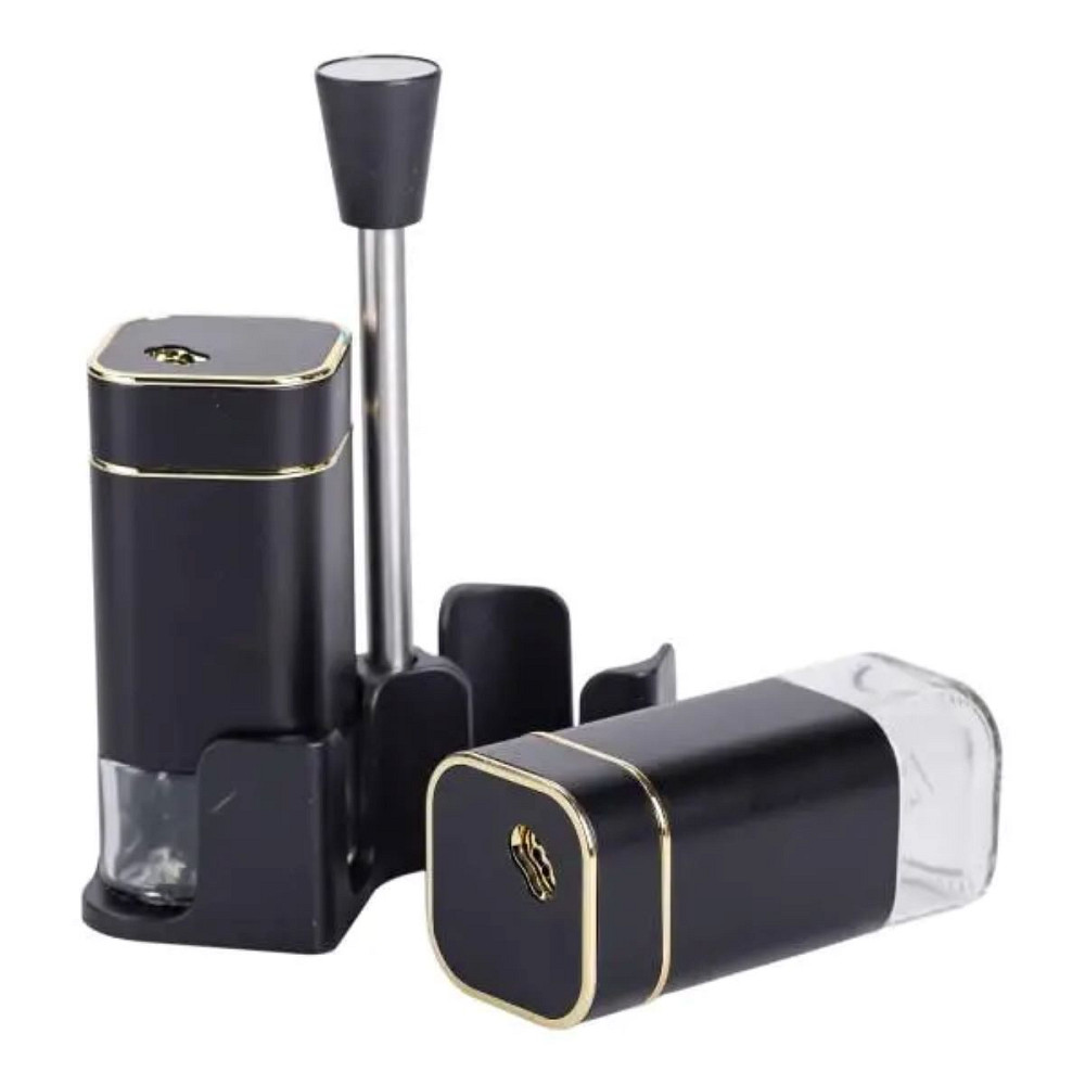 Yiwu Набір для спецій на підставці 2 баночки для солі та перцю по 120 мл HP-1305 Киев - изображение 3