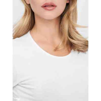 Лонгслив Kappa T-shirt Manica Lunga Girocollo K2601 Bianco білий S (8054954012710) Винница