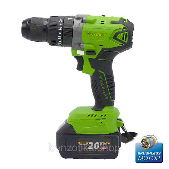 Шуруповерт Procraft PA18BL Universal Extra (2 акб) Киев