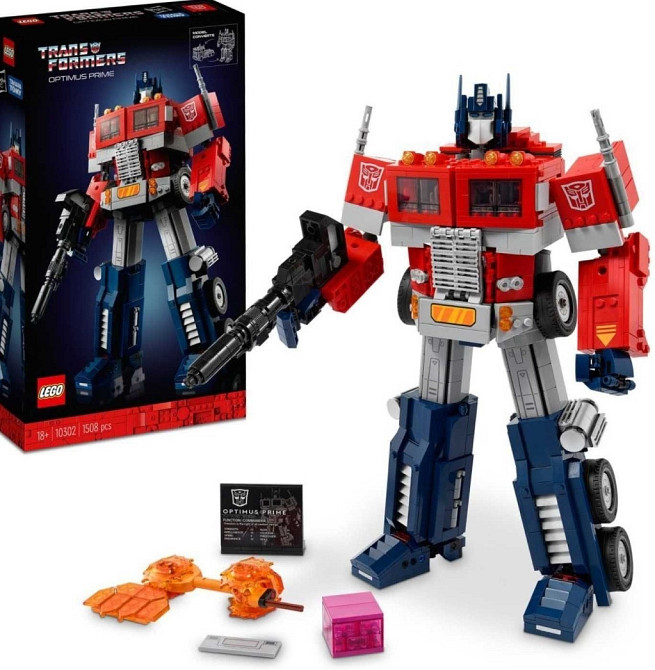 Lego Icons 10302 Оптимус Прайм. Киев - изображение 8