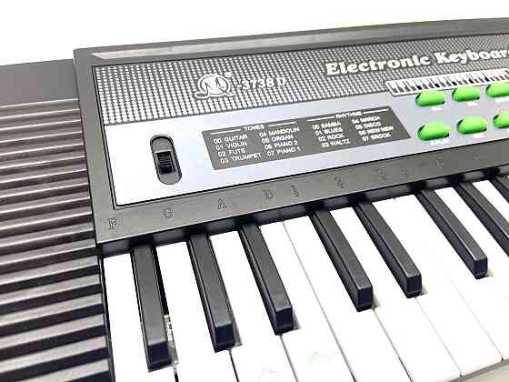 Синтезатор Limo Toy дитячий з мікрофоном та USB Чорний (MS-3738) Чернигов