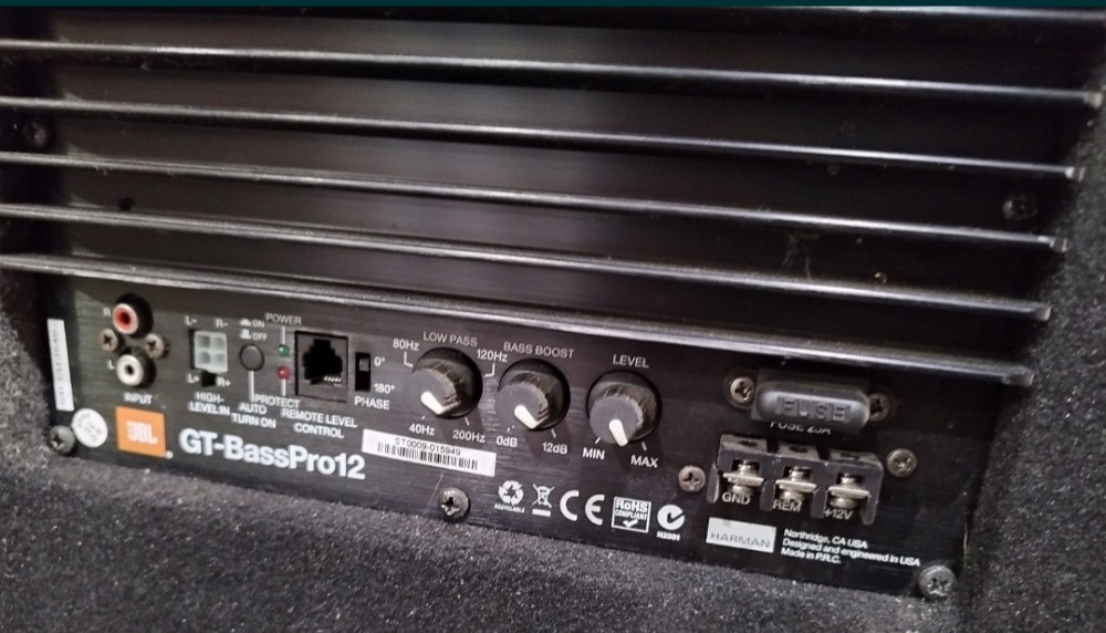 Сабвуфер: GBL GT Bass Pro 12. Киев - изображение 2