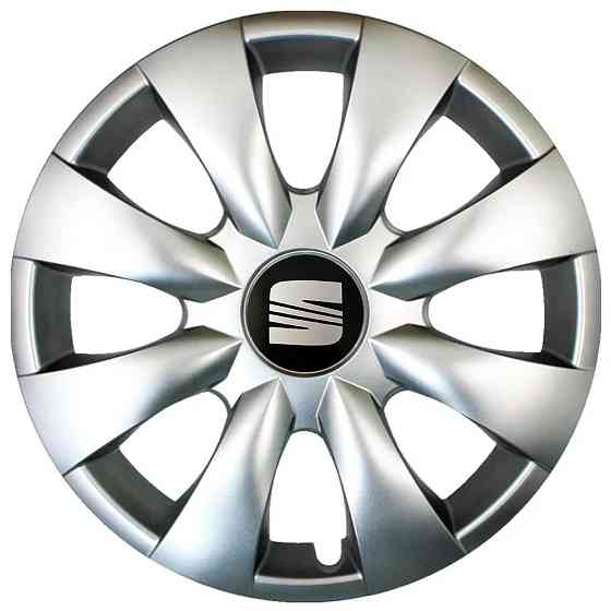 Автомобильные модельные колпаки R15 Seat 316 4шт, SJS, серебряные Киев
