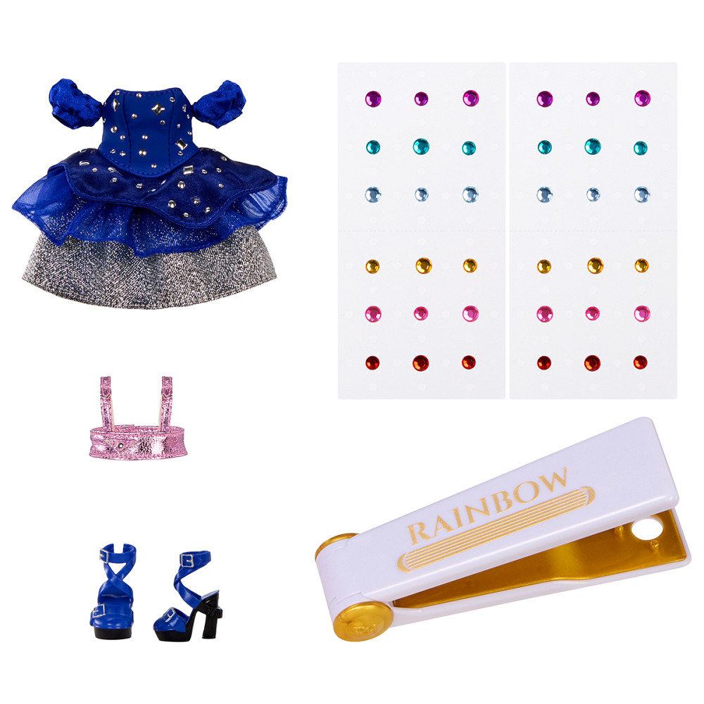 Лялька Rainbow High серії Be Dazzling – Женев’єва Днепр - изображение 15