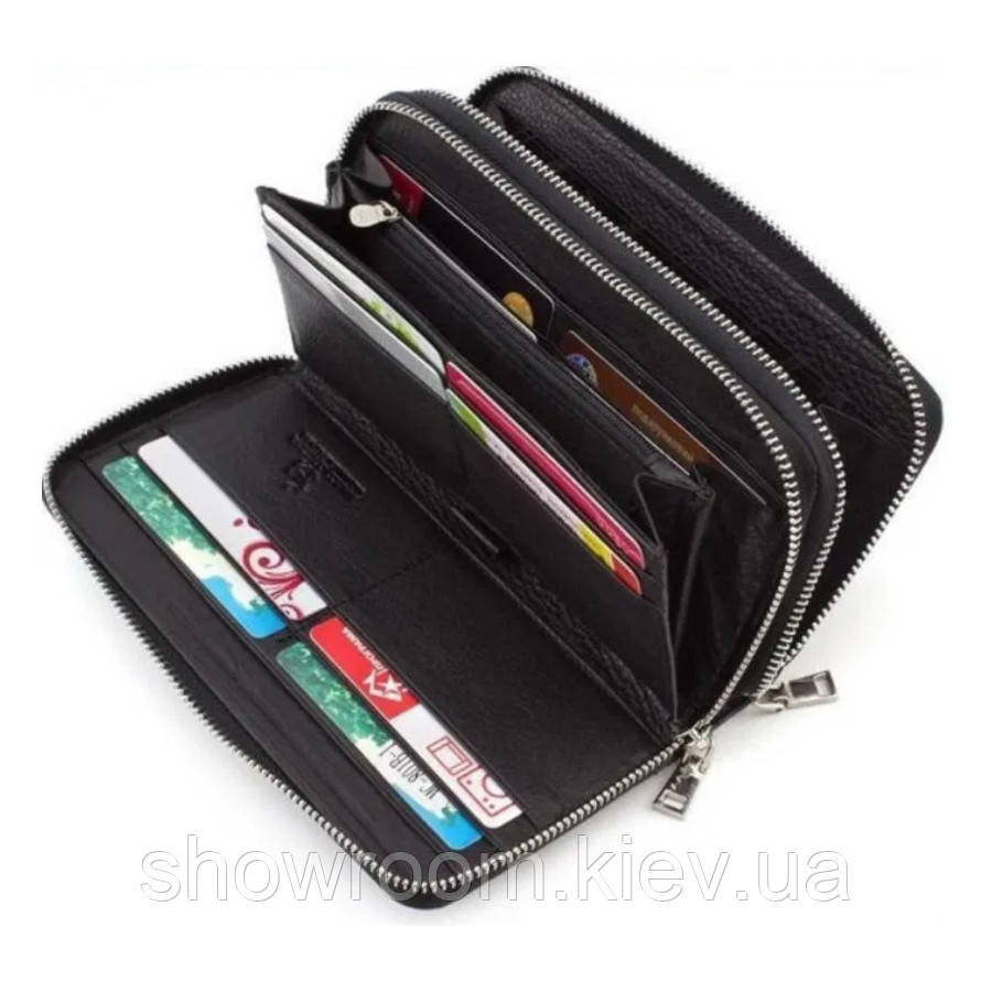 Чоловічий шкіряний клатч на два відділення Marco Coverna (108) Київ - фото 5