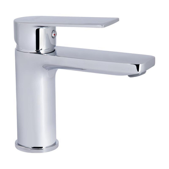 Змішувач для раковини Qtap Aries QTARI270CRM45557 (k35), одноважільний, низький, Chrome Харків - фото 1