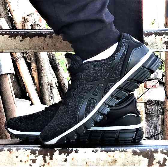 Кросівки Asics GEL Чорні Чоловічі Асикс Гель (розміри: 41,42,43,44,45,46) Відео Огляд Дніпро