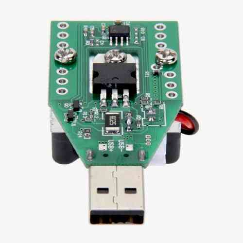 USB навантаження 15 Вт з охолодженням для перевірки блоків мережевих, USB або простих зарядних пристроїв Київ