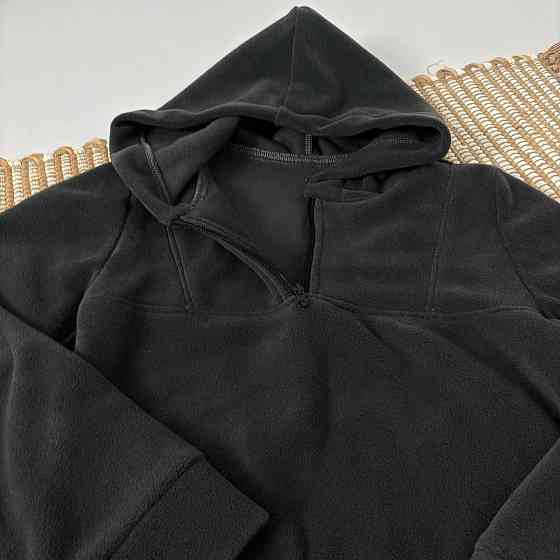 Детский теплый костюм тедди из полар флиса на затяжках (толстовка с капюшоном + штаны)Графит 110 Каменец-Подольский