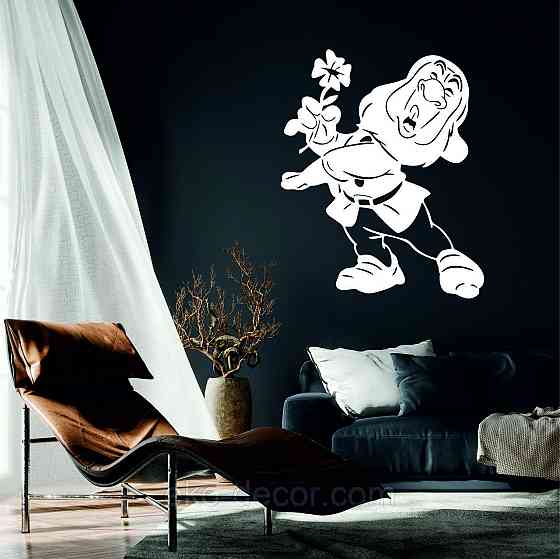 Декоративное настенное Панно «Гномик», Декор на стену 90*73 см Киев