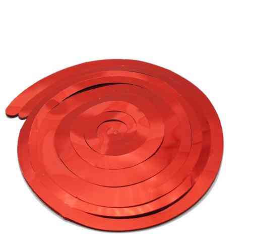 Дощик гірлянда під стелю 6 стрічок 70 см червоний Київ