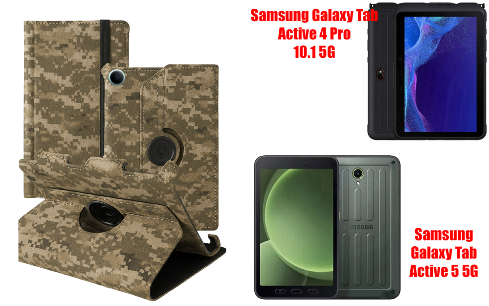 Чехол Spinner360 для планшета Samsung Galaxy Tab Active 4 Pro, Active 5 5G, цвет Xaki Киев - изображение 1